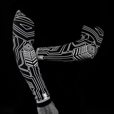 Image de Manchons Solaires Punk Techwear Homme