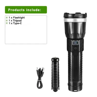 Image de Lampe Torche Ultra Puissante 19Mlm - Rechargeable & Portable