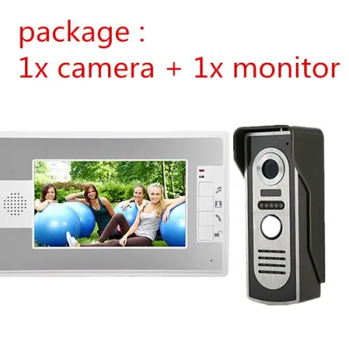 Image de Interphone Vidéo avec Vision Nocturne et Caméra Étanche