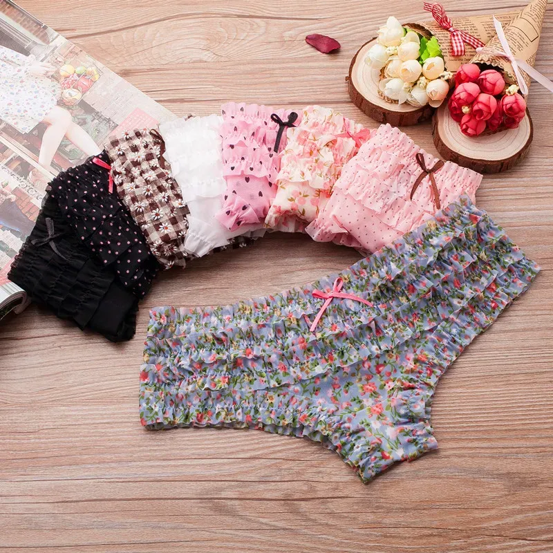 Afbeelding van Stijlvolle Vrouwen Slip met Bloemenpatroon