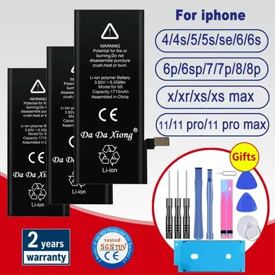 Image de Batterie de Rechange iPhone - Compatible Tous Modèles