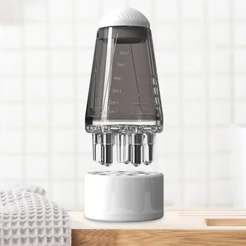 Imagen de Aplicador para el cuero cabelludo, solución de peinado y crecimiento del cabello, peine guía, cabeza...