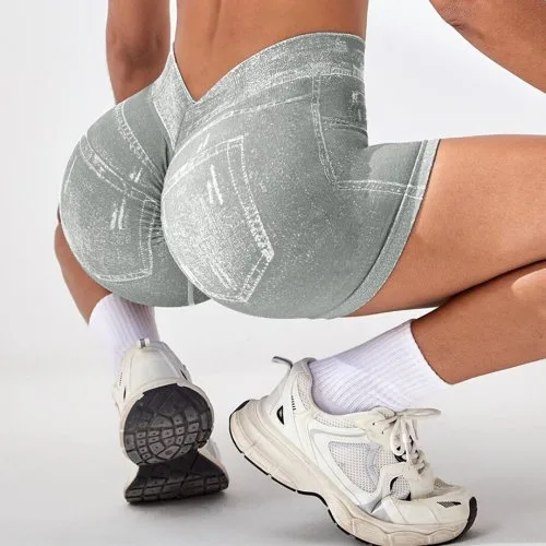Pantalón corto gris oscuro
