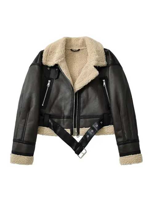 Image de Manteau Fausse Fourrure Femme Automne Hiver - Style Vintage & Streetwear