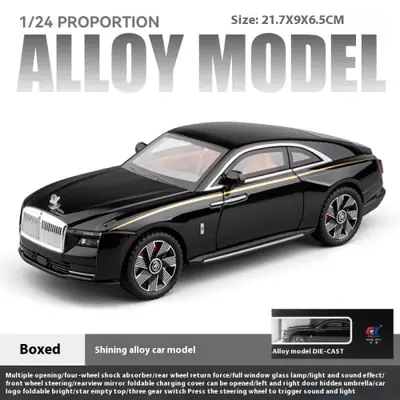 Image de Rolls-Royce Spectre 1:24 - Modèle Élégant avec Lumière et Son