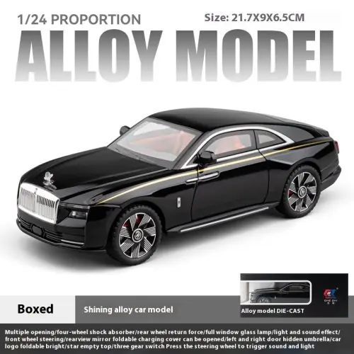 Image de Rolls-Royce Spectre 1:24 - Modèle Élégant avec Lumière et Son