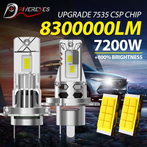 Zdjęcie LED H7 6000K – Mocne Światło Bez Błędów CANBUS