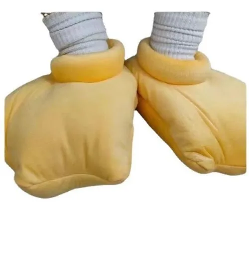 Żółty buty