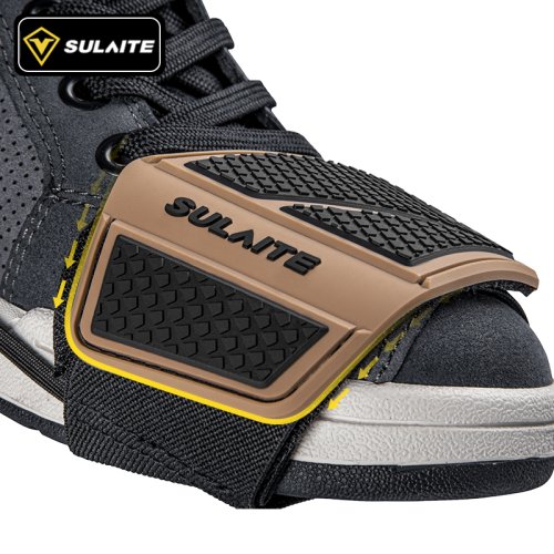 Imagen de Almohadilla de Cambio para Motocicleta con Cubierta Protectora para Zapatos y Botas, Ligera, Duradera y Ajustable – Accesorio Esencial para Conductores de Moto