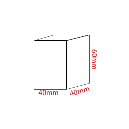 4x4x6cm