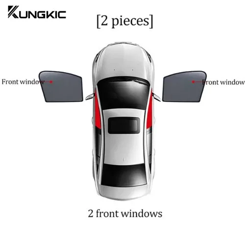 Front window 2pcs