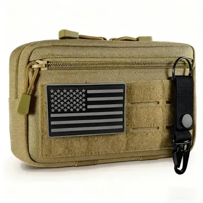Image de Sac de Taille Tactique Camouflage pour Hommes - EDC & Chasse