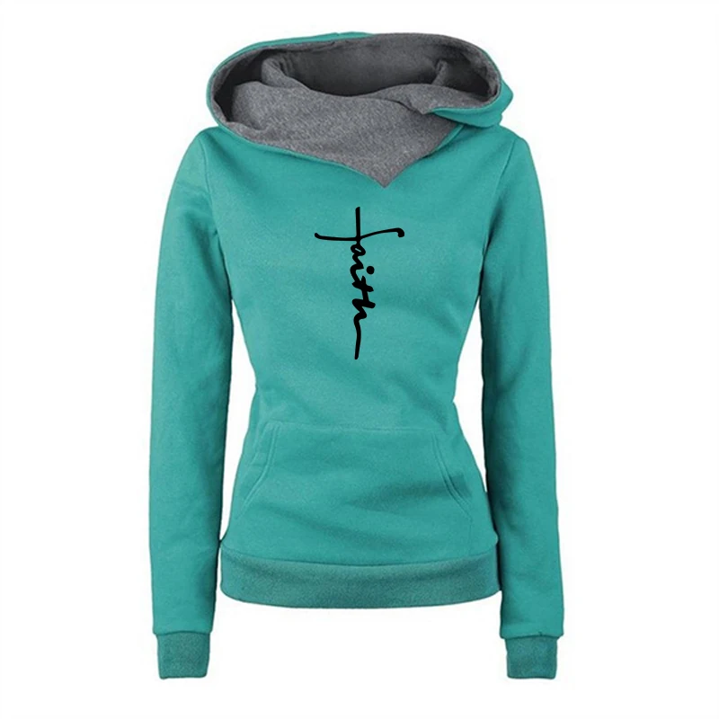 Afbeelding van Damessweatshirts Mode Casual hoodies Kleding Hoge kwaliteit joggingtruien Sport Lange mouw Print Luxe veelzijdige top