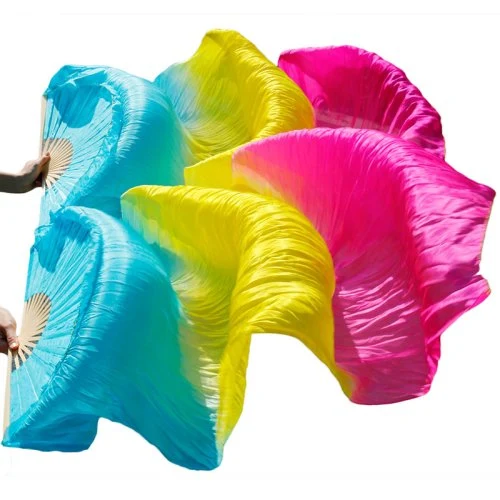 Blau gelb fuchsia