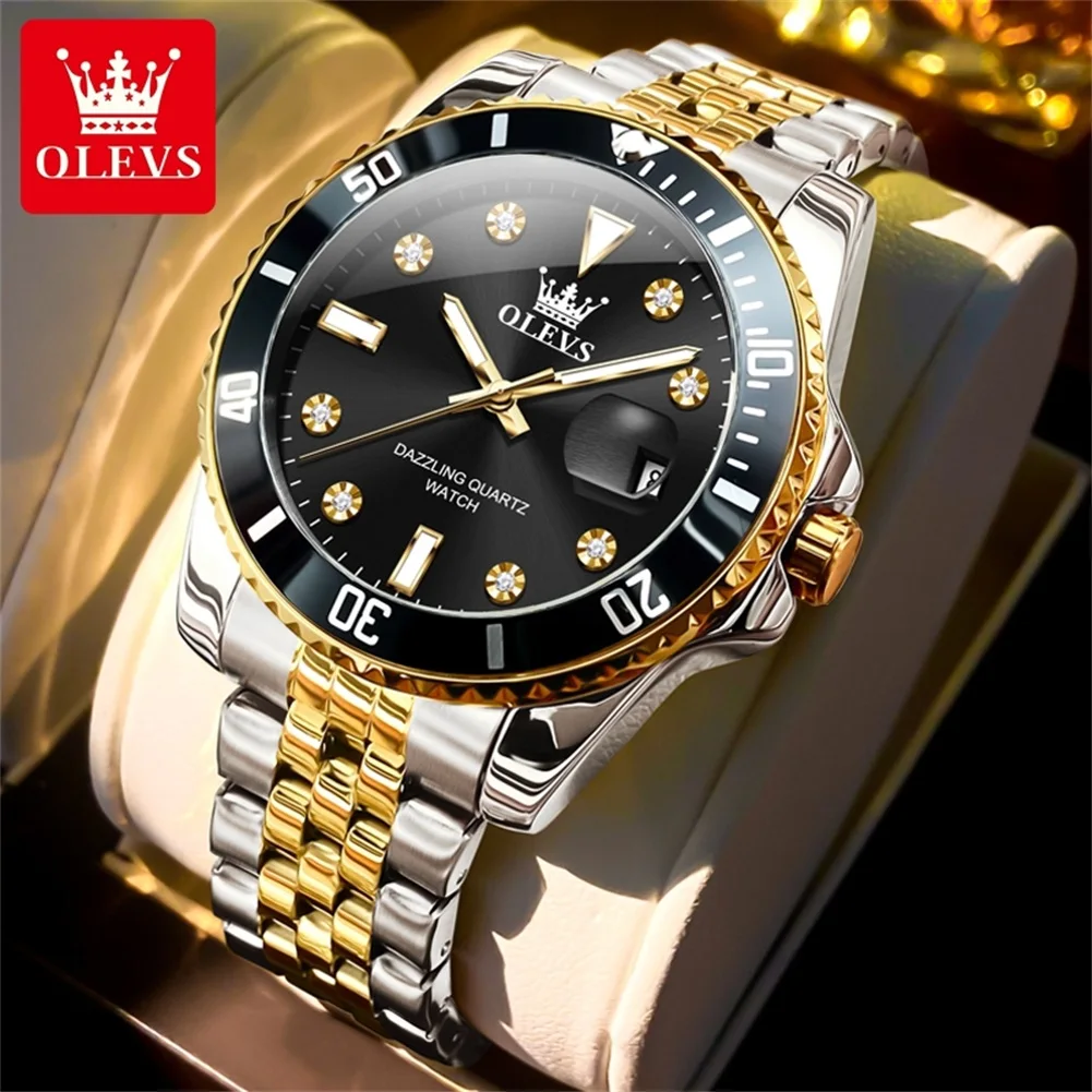 Immagine di Orologio da Uomo Olevs 9809 - Elegante e Resistente