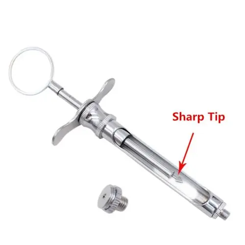 Image de Seringue Dentaire Inox - Précision & Hygiène