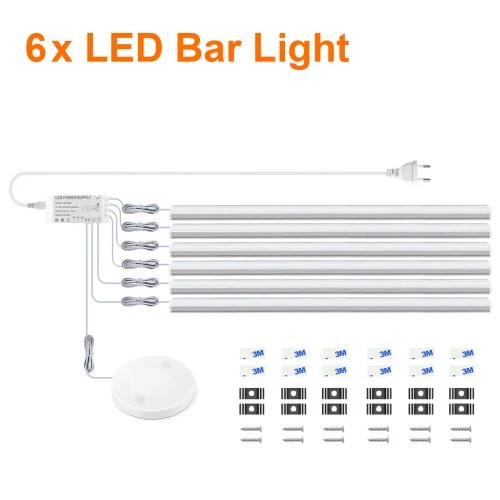 6PC staaf licht set