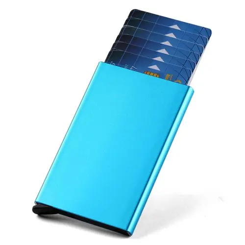 Image de Portefeuille RFID en Aluminium Ultra Mince