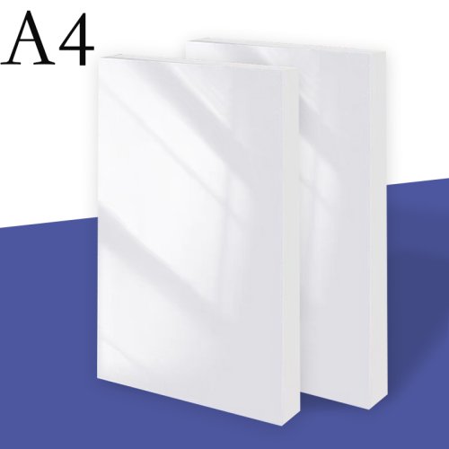 Image of Premium A4 Double-Sided Glossy Inkjet Coated Paper – 120g to 300gsm, 25-50 Sheets for Menus, Brochures, Photo Albums & Cards