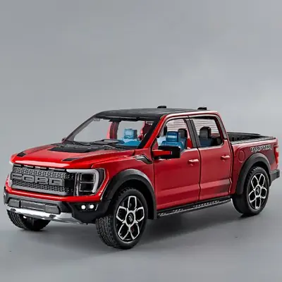 Image de Ford Raptor F-150 1:20 - Camionnette Jouet en Alliage avec Lumière et Son
