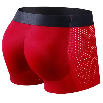 Image de Boxer Homme Rembourré - Fessier Sculpté & Respirant