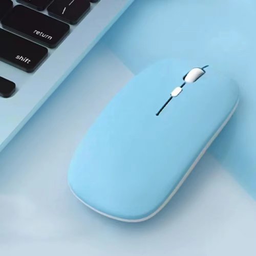 Zdjęcie Cicha Mysz Bezprzewodowa Bluetooth – Uniwersalna, Bezszumowa i Precyzyjna