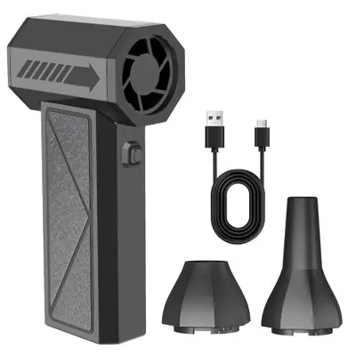 Ventilateur Turbo Portable pour Voiture - Nettoyage Rapide & Puissant