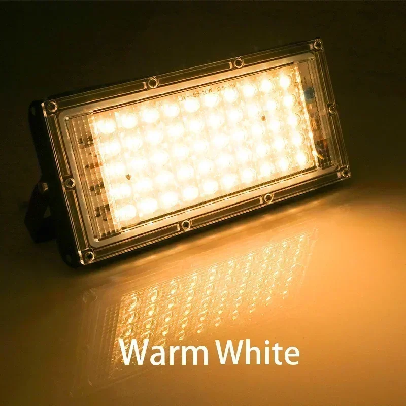 Imagen de Luz de inundación LED 50W 100W iluminación exterior AC 110V 220V Reflector IP65 Reflector Projecteur Led Exterieur foco