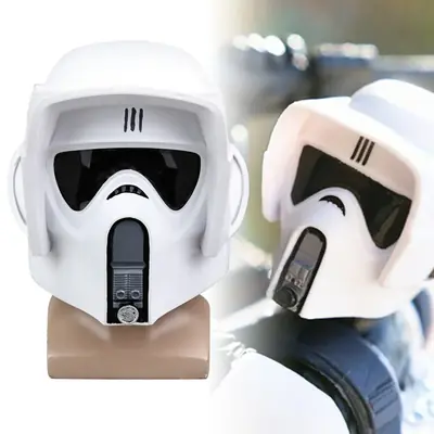 Image de Masque de Scout Blanc - Accessoire Halloween & Cosplay