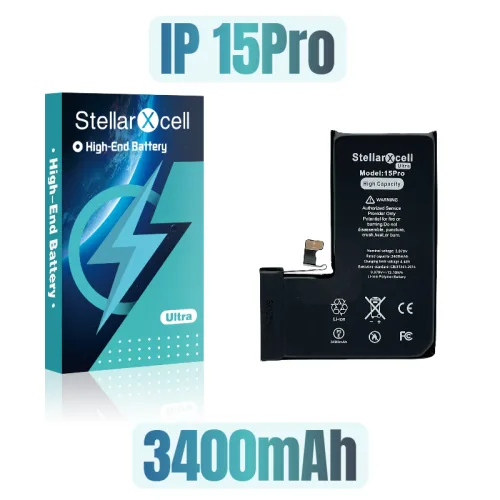 iPhone 15 Pro - 3400 mAh
