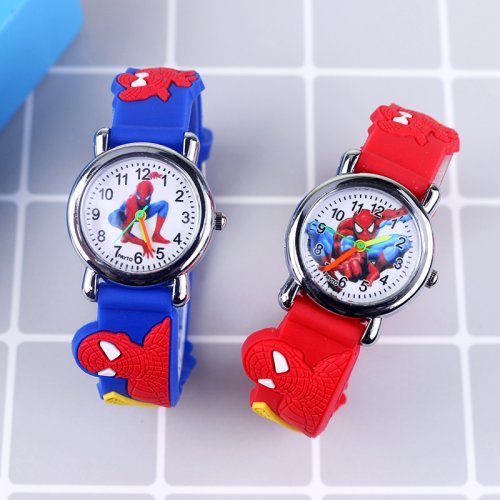 Image de Montre Spider-Man pour Enfants - Bracelet en Caoutchouc