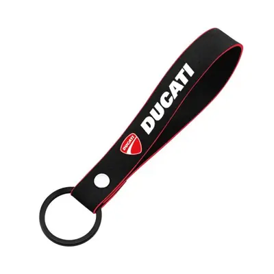 Image de Porte-clés en daim premium pour Ducati