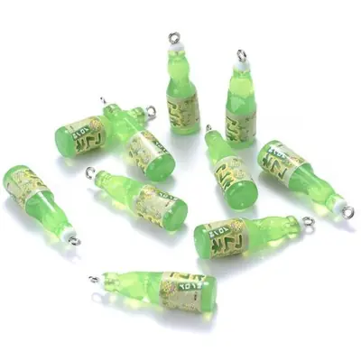 Image de Perles Bouteilles Cola - 10 Pièces pour Bijoux & Créations