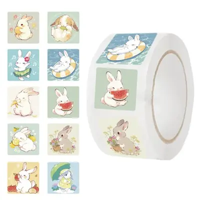 Image de Stickers Lapin Mignon - 500 pcs