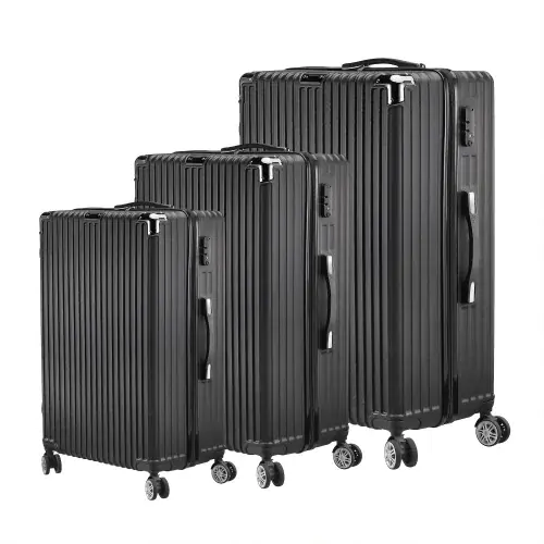 Image de Ensemble de Valises 3 Pièces Rigid ABS - Noir