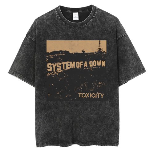 Afbeelding van Vintage Rock T-Shirt - Down Toxicity Album Cover