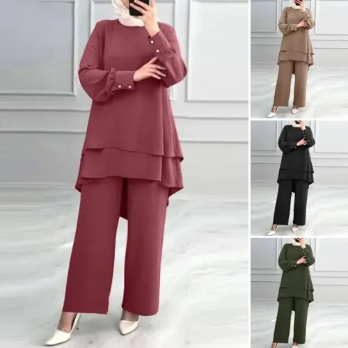 Image de Ensemble 2 pièces élégant pour femmes musulmanes
