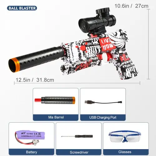 Image de Pistolet Électrique M416 Jouet - Tir Précis & Outdoor Fun