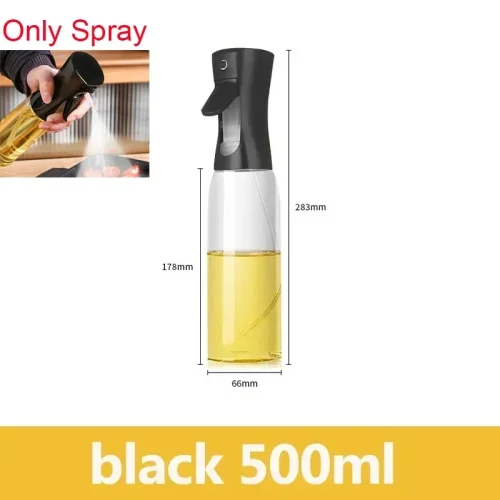 Czarny 500ml-spray