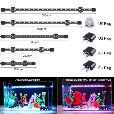 Lampe LED Submersible pour Aquarium