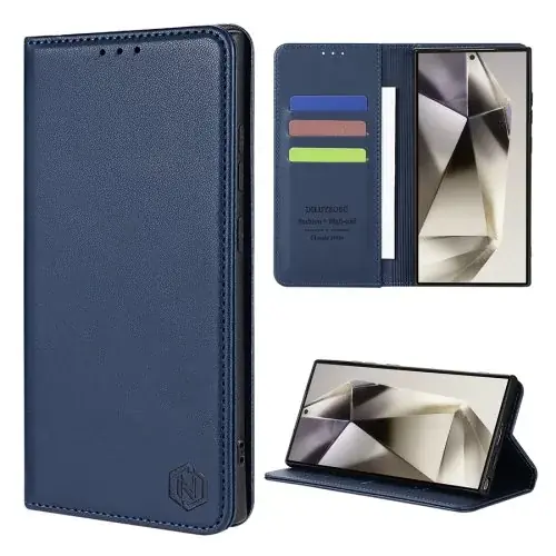 Image de Étui Portefeuille Cuir Magnétique pour Samsung Galaxy