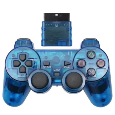 Image de Manette PS2 Sans Fil - Contrôleur USB avec Double Vibration