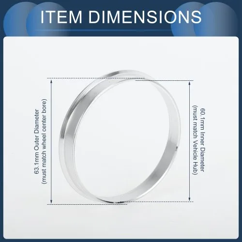 60.1mm ID 63.1mm OD