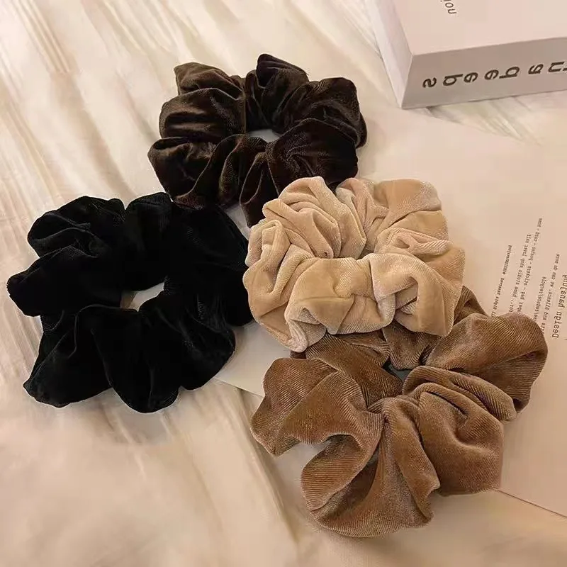 Image de Chouchous Vintage Velours - Accessoires Cheveux Élégants