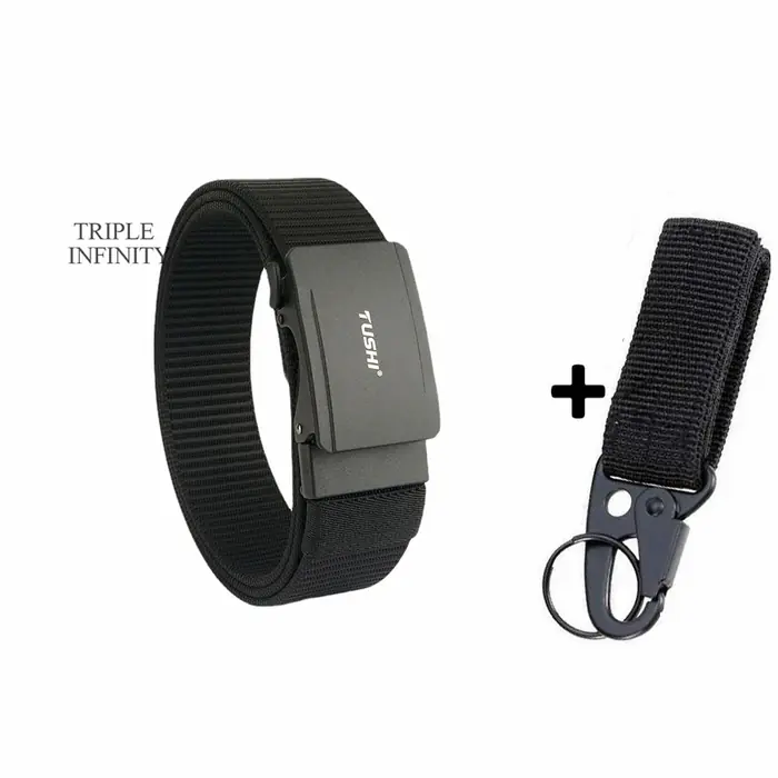 Noir ceinture ensemble