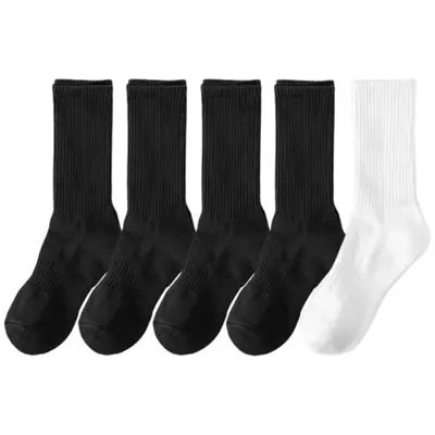 Image de Chaussettes Hautes Coton - Lot de 5 Paires