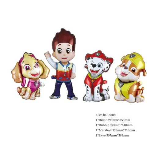 4pcs Globos C