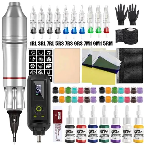 7 tinta bolígrafo kit 4