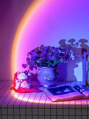 Lampe de Chevet USB avec Effet Photo