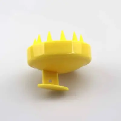 Image de Massager de cuir chevelu en silicone - Shampooing & massage anti-chute